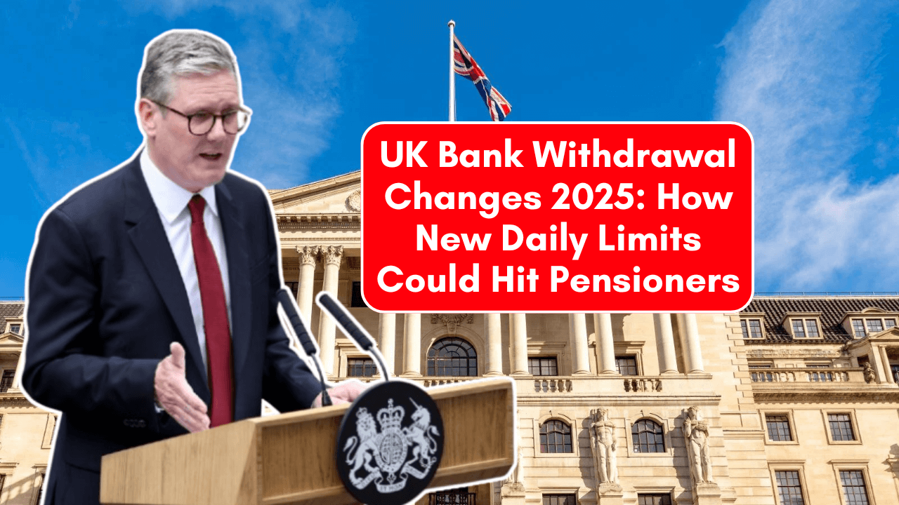 UK Bank Withdrawal Changes 2025: How New Daily Limits Could Hit Pensioners and Cash Users Hard