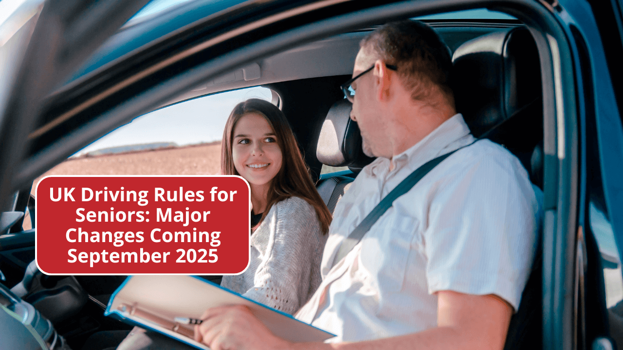 UK Driving Rules for Seniors: Major Changes Coming September 2025